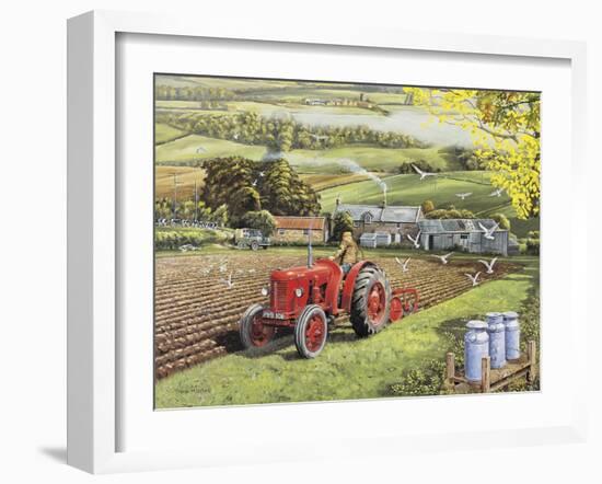 Master at Work-Trevor Mitchell-Framed Giclee Print