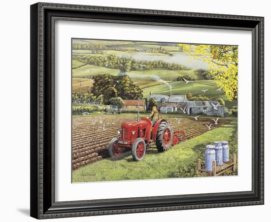 Master at Work-Trevor Mitchell-Framed Giclee Print