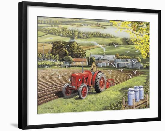 Master at Work-Trevor Mitchell-Framed Giclee Print