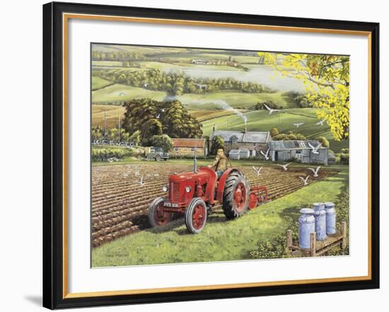 Master at Work-Trevor Mitchell-Framed Giclee Print