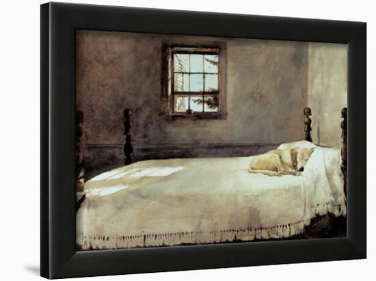 Master Bedroom-Andrew Wyeth-Framed Art Print