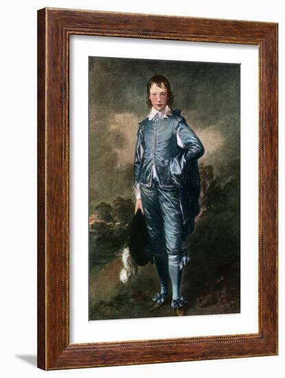 Master Buthall, (The Blue Bo), C1770-Thomas Gainsborough-Framed Giclee Print