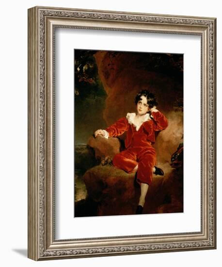 Master Charles William Lambton, 1825-Thomas Lawrence-Framed Giclee Print