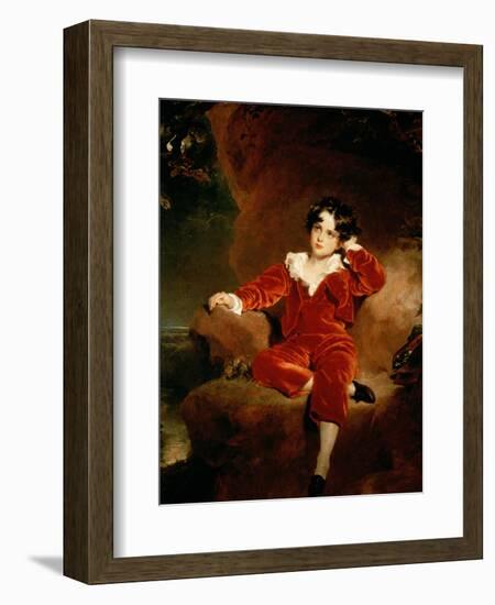 Master Charles William Lambton, 1825-Thomas Lawrence-Framed Giclee Print