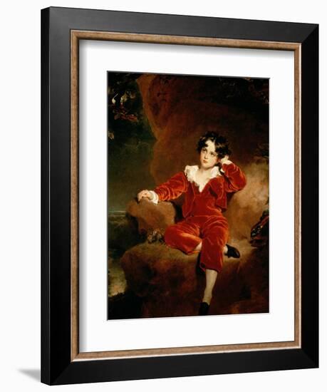 Master Charles William Lambton, 1825-Thomas Lawrence-Framed Giclee Print