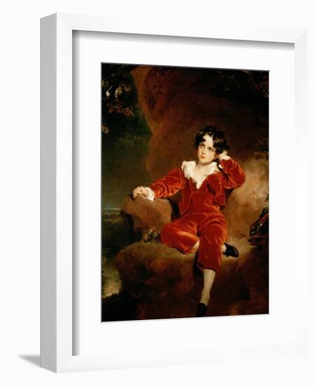 Master Charles William Lambton, 1825-Thomas Lawrence-Framed Giclee Print