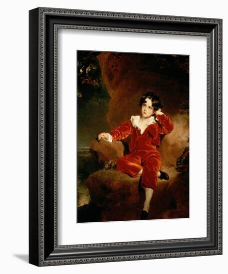 Master Charles William Lambton, 1825-Thomas Lawrence-Framed Giclee Print