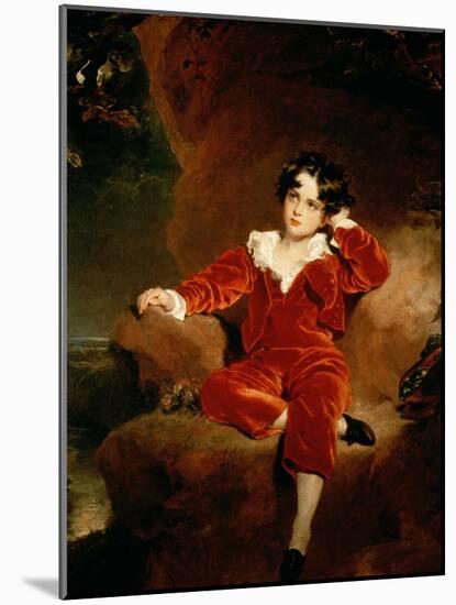 Master Charles William Lambton, 1825-Thomas Lawrence-Mounted Giclee Print