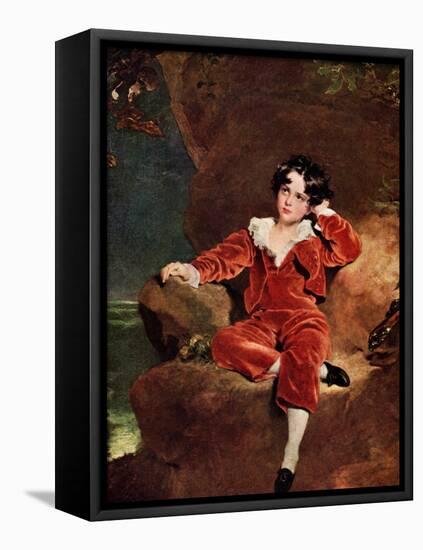 Master Charles William Lambton, 1825-Thomas Lawrence-Framed Premier Image Canvas