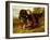 Master Egerton Macdona with his St Bernard Dog, Tell-Samuel John Carter-Framed Giclee Print