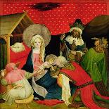 The Nativity, Panel from the St. Thomas Altar from St. John's Church, Hamburg, Begun in 1424-Master Francke-Giclee Print