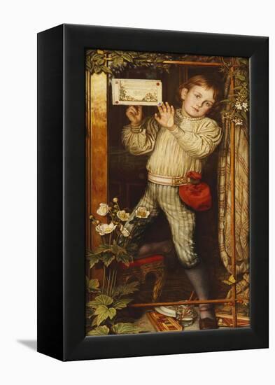 Master Hilary-The Tracer, 1886-William Holman Hunt-Framed Premier Image Canvas