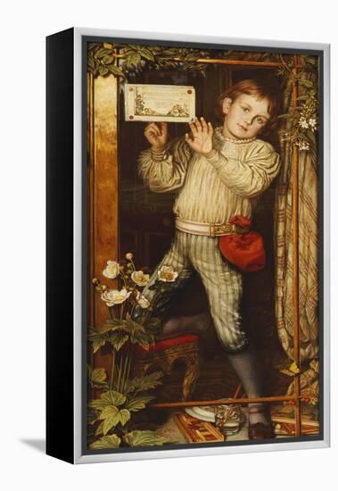 Master Hilary-The Tracer, 1886-William Holman Hunt-Framed Premier Image Canvas