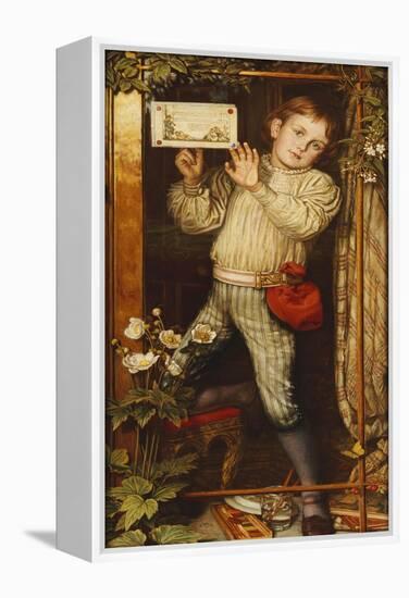 Master Hilary-The Tracer, 1886-William Holman Hunt-Framed Premier Image Canvas