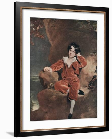 Master Lambton, 1825-Thomas Lawrence-Framed Giclee Print