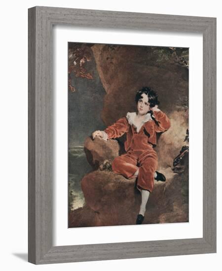 Master Lambton, 1825-Thomas Lawrence-Framed Giclee Print