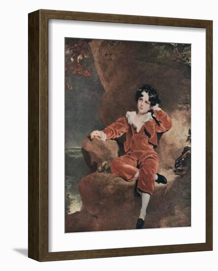 Master Lambton, 1825-Thomas Lawrence-Framed Giclee Print