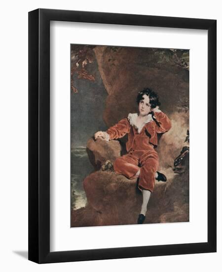 Master Lambton, 1825-Thomas Lawrence-Framed Giclee Print