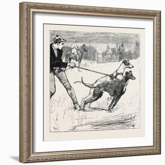 Master Magrath, the Slipper Waiting for the Signal Go!-null-Framed Giclee Print