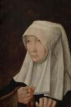 Portrait of Jacomina Claesdr Van Ruyven, Wife of Arent Franckensz Van Der Mee-Master of Alkmaar-Mounted Art Print