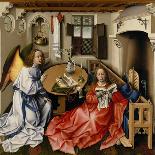 Annunciation Triptych (Merode Altarpiece), c.1427-32-Master of Flemalle-Framed Giclee Print