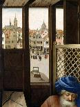 Detail of the Window, from the St. Barbara Wing of the Werl Altarpiece, 1438-Master of Flemalle-Framed Giclee Print