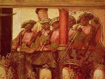 The Engagement of St. Ursula and Prince Etherius, Detail of the Black Musicians, circa 1520-Master of Saint Auta-Giclee Print