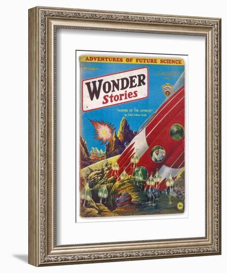 Master of the Asteroid-Frank R. Paul-Framed Art Print