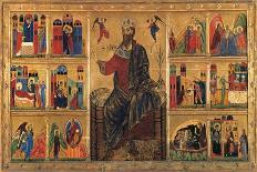St. John Enthroned and Stories of his Life, Master of the St. John the Baptist Panel, 13th c. Italy-Master of the St John the Baptist Panel-Premium Giclee Print