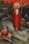 The Resurrection, SS James the Less, Bartholomew, Philip, after 1380-Master of the Trebon Altarpiece-Premier Image Canvas