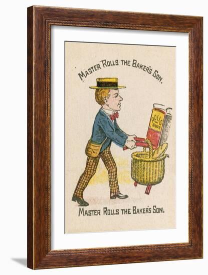 Master Rolls the Baker's Son-null-Framed Giclee Print