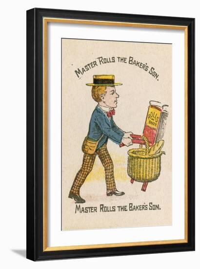 Master Rolls the Baker's Son-null-Framed Giclee Print