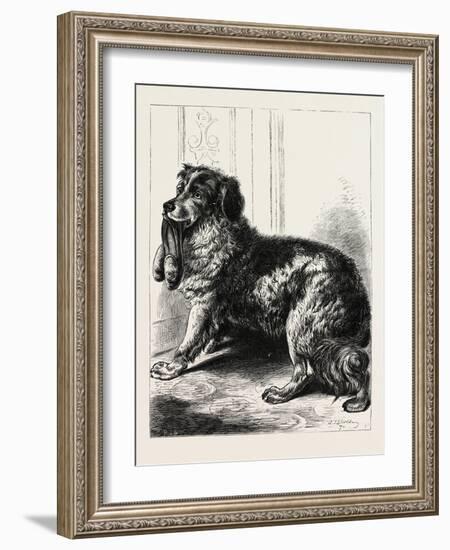 Master's Slippers-null-Framed Giclee Print