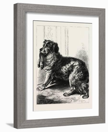 Master's Slippers-null-Framed Giclee Print