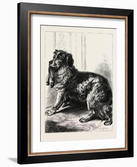 Master's Slippers-null-Framed Giclee Print