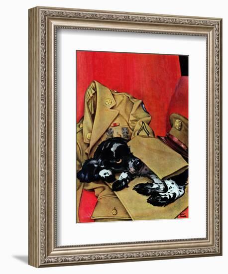 "Master's Uniform," June 10, 1944-Albert Staehle-Framed Giclee Print