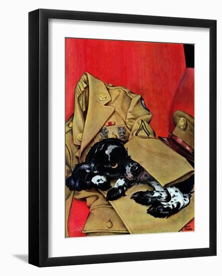 "Master's Uniform," June 10, 1944-Albert Staehle-Framed Giclee Print