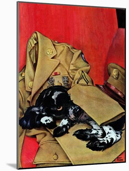 "Master's Uniform," June 10, 1944-Albert Staehle-Mounted Giclee Print