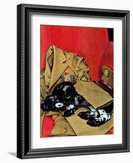 "Master's Uniform," June 10, 1944-Albert Staehle-Framed Giclee Print