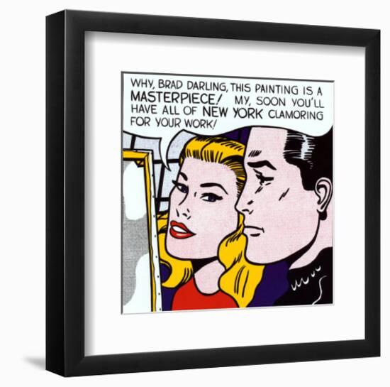 Masterpiece, 1962-Roy Lichtenstein-Framed Art Print