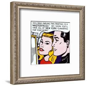 Masterpiece, 1962-Roy Lichtenstein-Framed Art Print