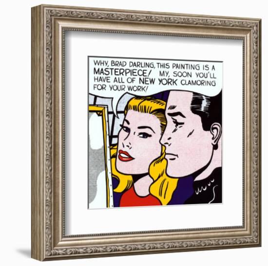 Masterpiece, 1962-Roy Lichtenstein-Framed Art Print