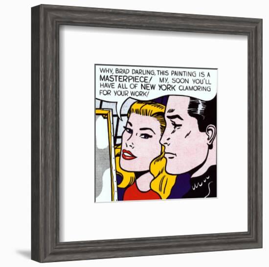 Masterpiece, 1962-Roy Lichtenstein-Framed Art Print