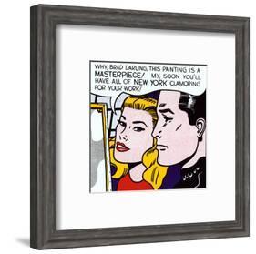 Masterpiece, 1962-Roy Lichtenstein-Framed Art Print