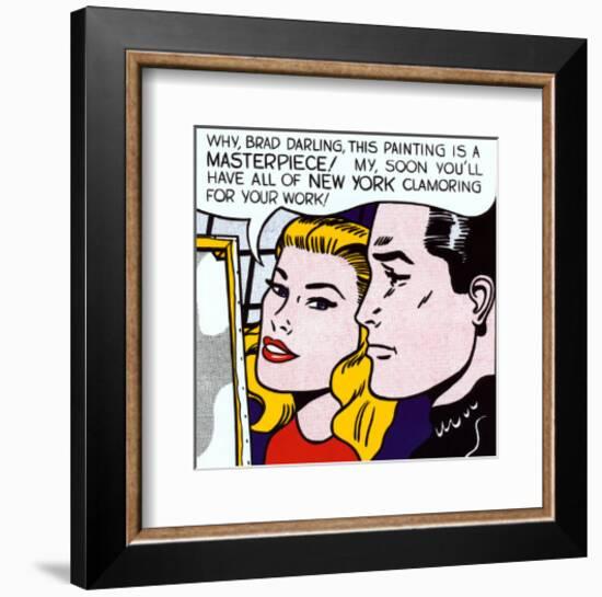 Masterpiece, 1962-Roy Lichtenstein-Framed Art Print