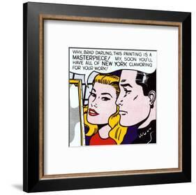 Masterpiece, 1962-Roy Lichtenstein-Framed Art Print