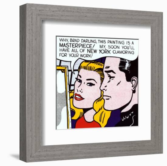 Masterpiece, 1962-Roy Lichtenstein-Framed Art Print