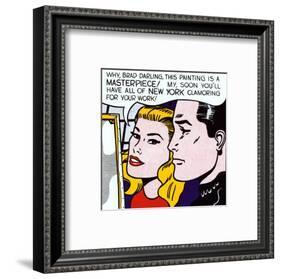 Masterpiece, 1962-Roy Lichtenstein-Framed Art Print