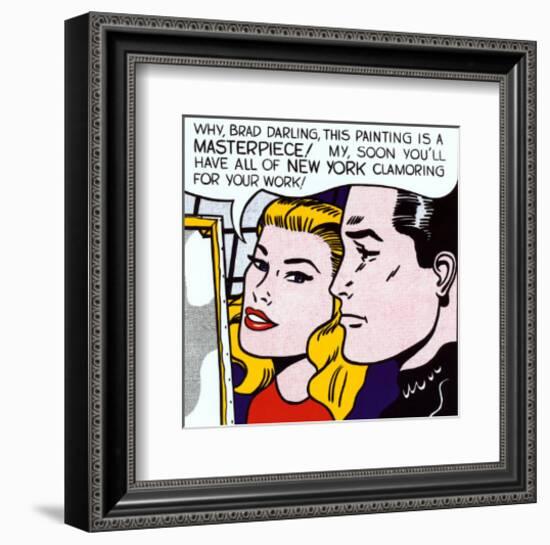 Masterpiece, 1962-Roy Lichtenstein-Framed Art Print