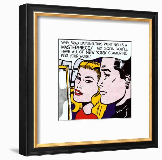 Masterpiece, 1962-Roy Lichtenstein-Framed Art Print